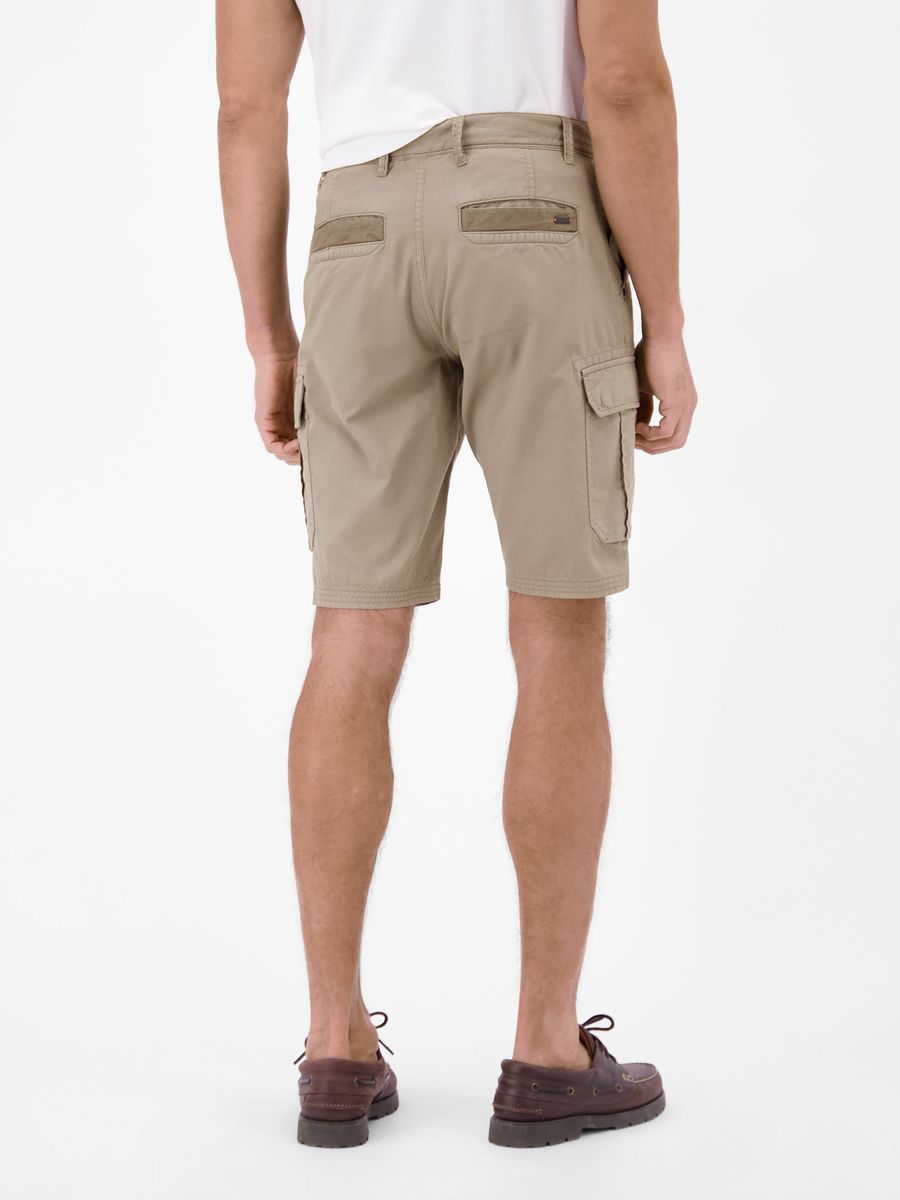 Klassische Cargo Bermuda Shorts Baumwoll-Twill