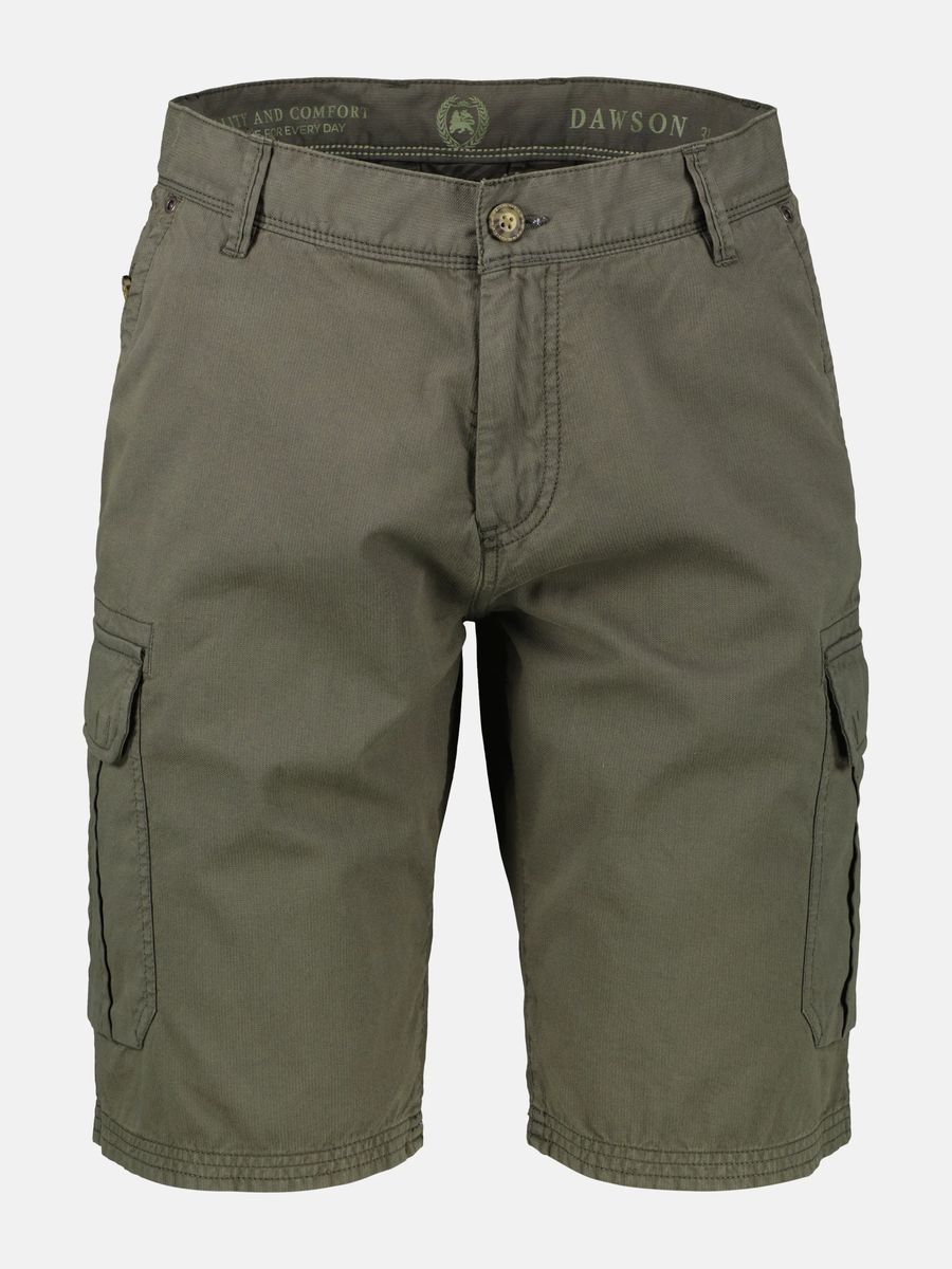 Klassische Cargo Bermuda Shorts Baumwoll-Twill