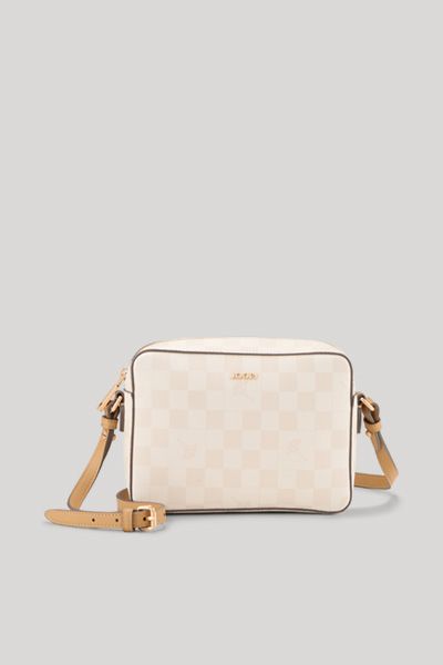 Joop! Cortina Piazza Cloe Umhängetasche Ecru Schachbrettmuster