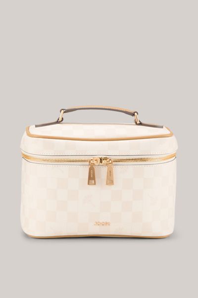 JOOP! Cortina Piazza Flora Ecru Beauty-Case mit Griff