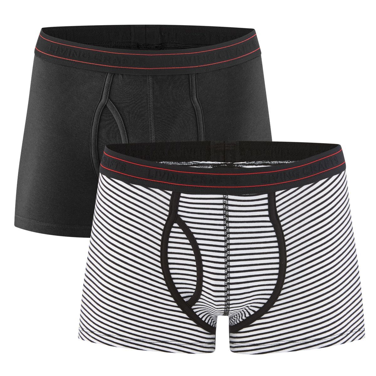 Bio-Baumwoll Boxershorts Doppelpack