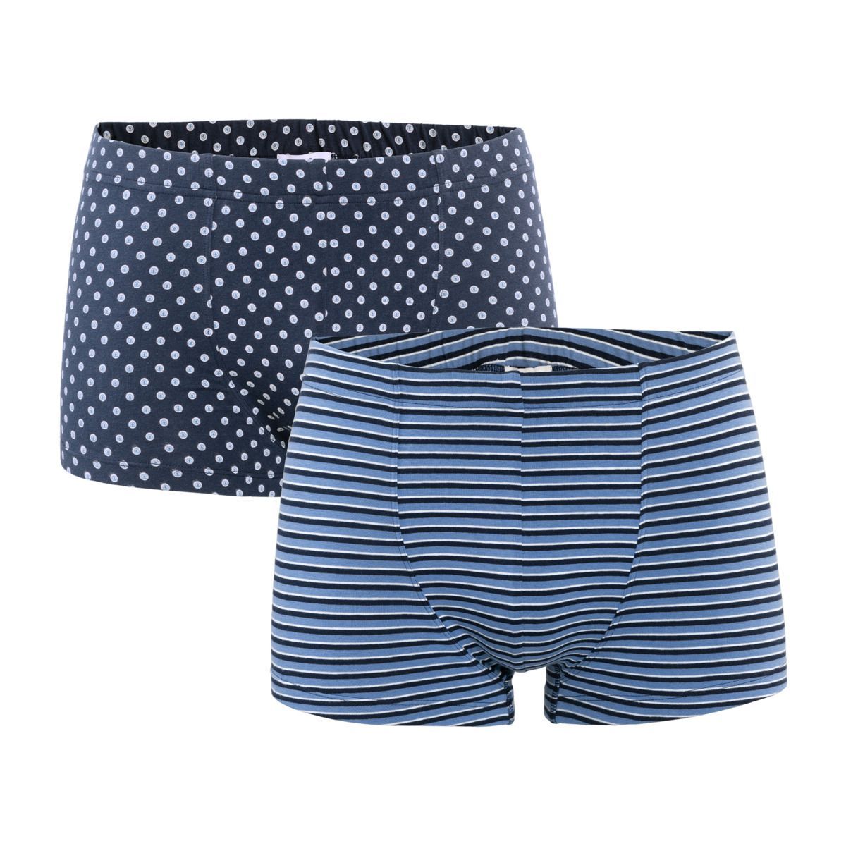 Herren Bio-Baumwoll Boxer Briefs Doppelpack