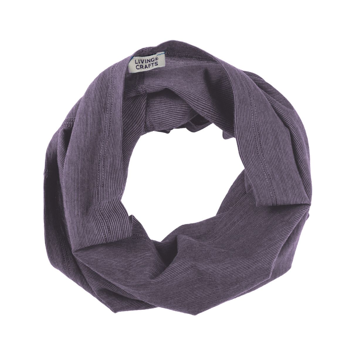 Bio Merino Wolle Baumwolle Schlauchschal