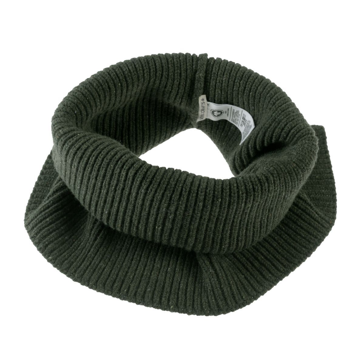 Gerippter Strick-Schlauchschal