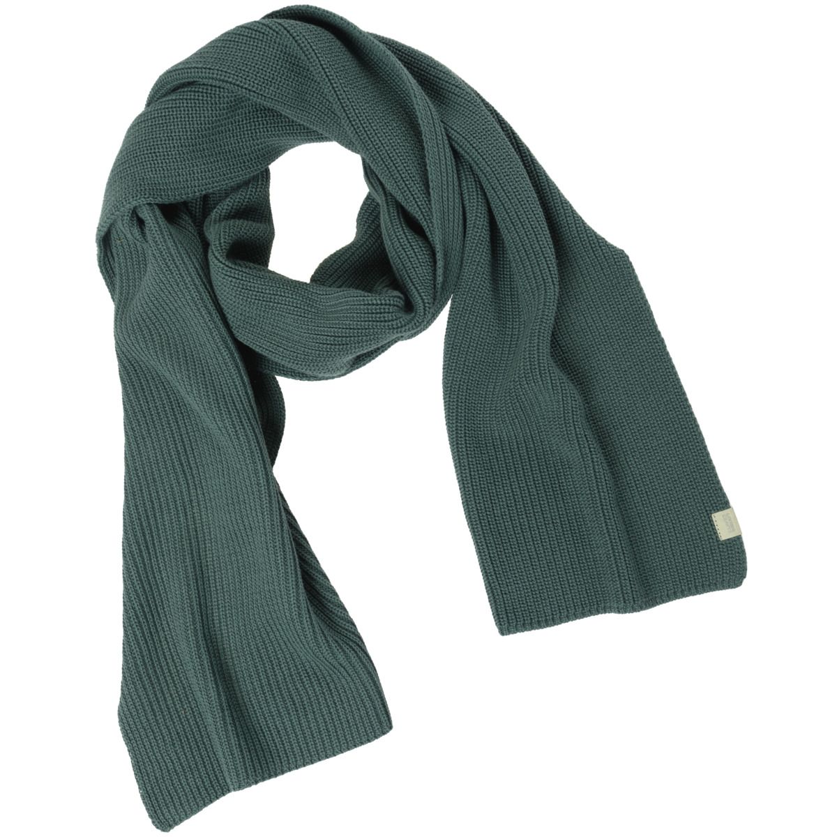 Unisex Strickschal aus Bio-Baumwolle mit Rippmuster