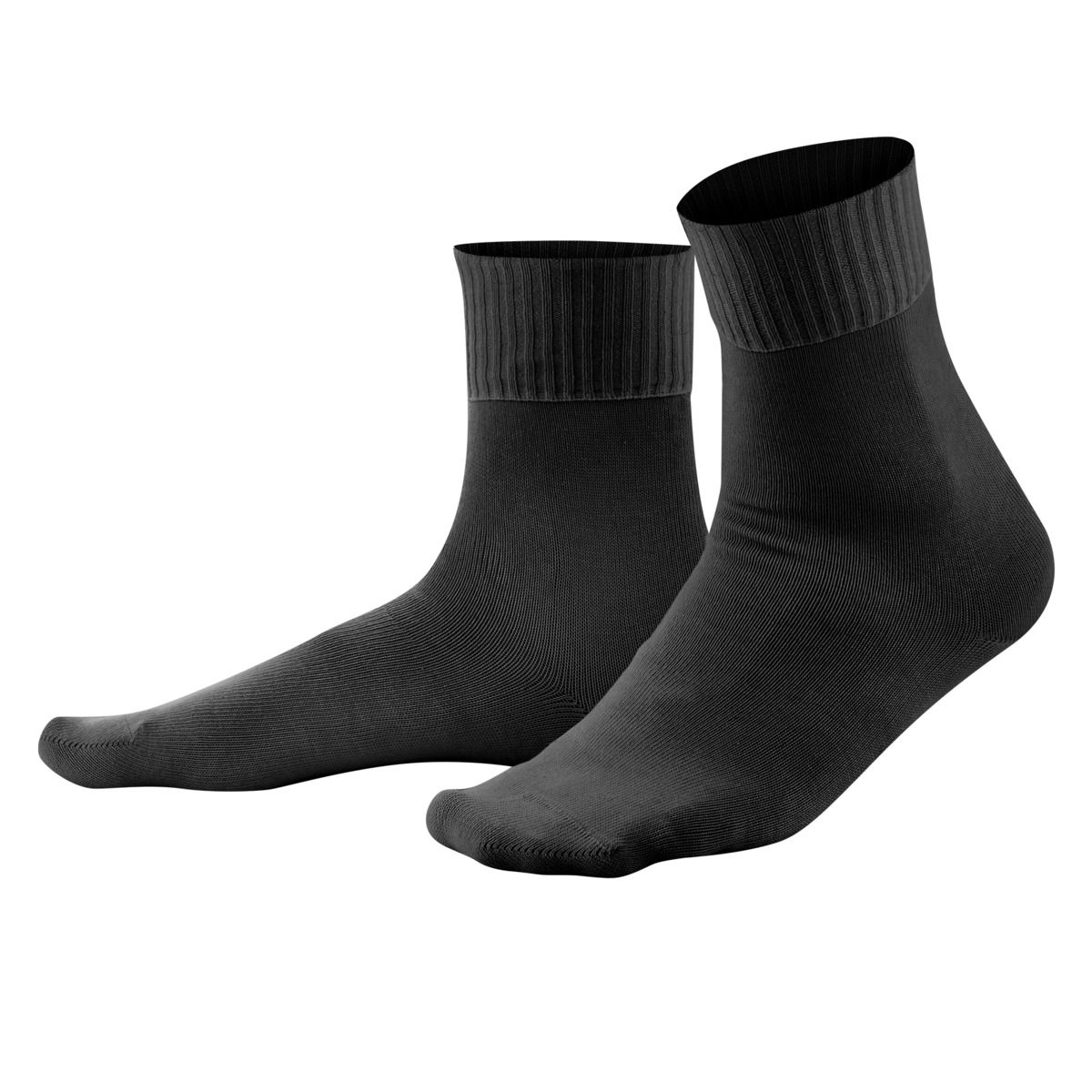 Komfort-Rippsocken aus Bio-Baumwolle