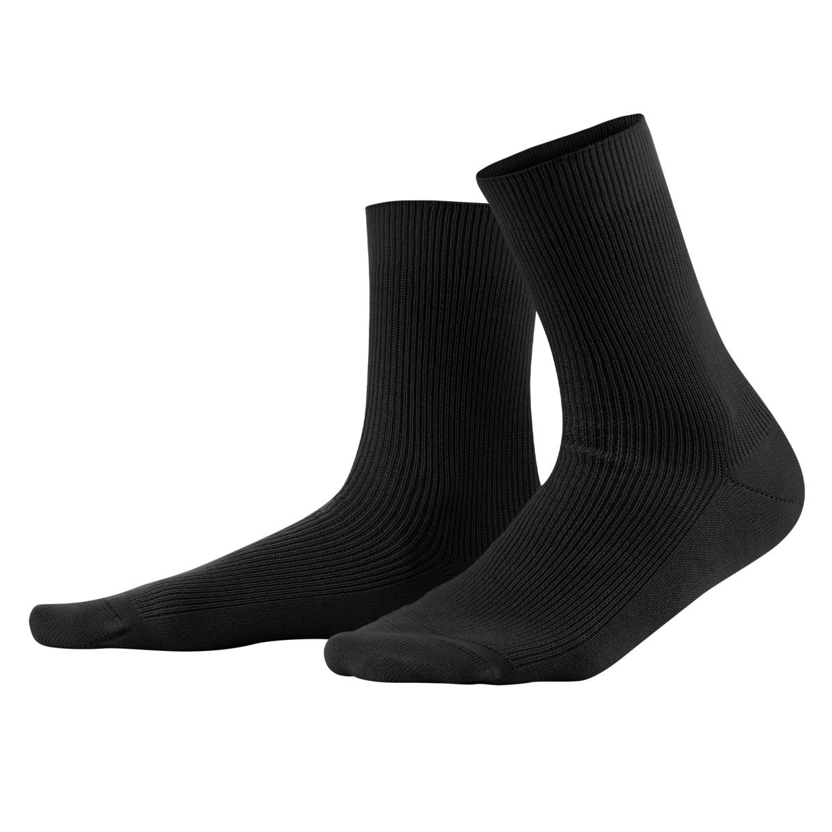 Unisex gerippte Socken aus Bio-Baumwolle