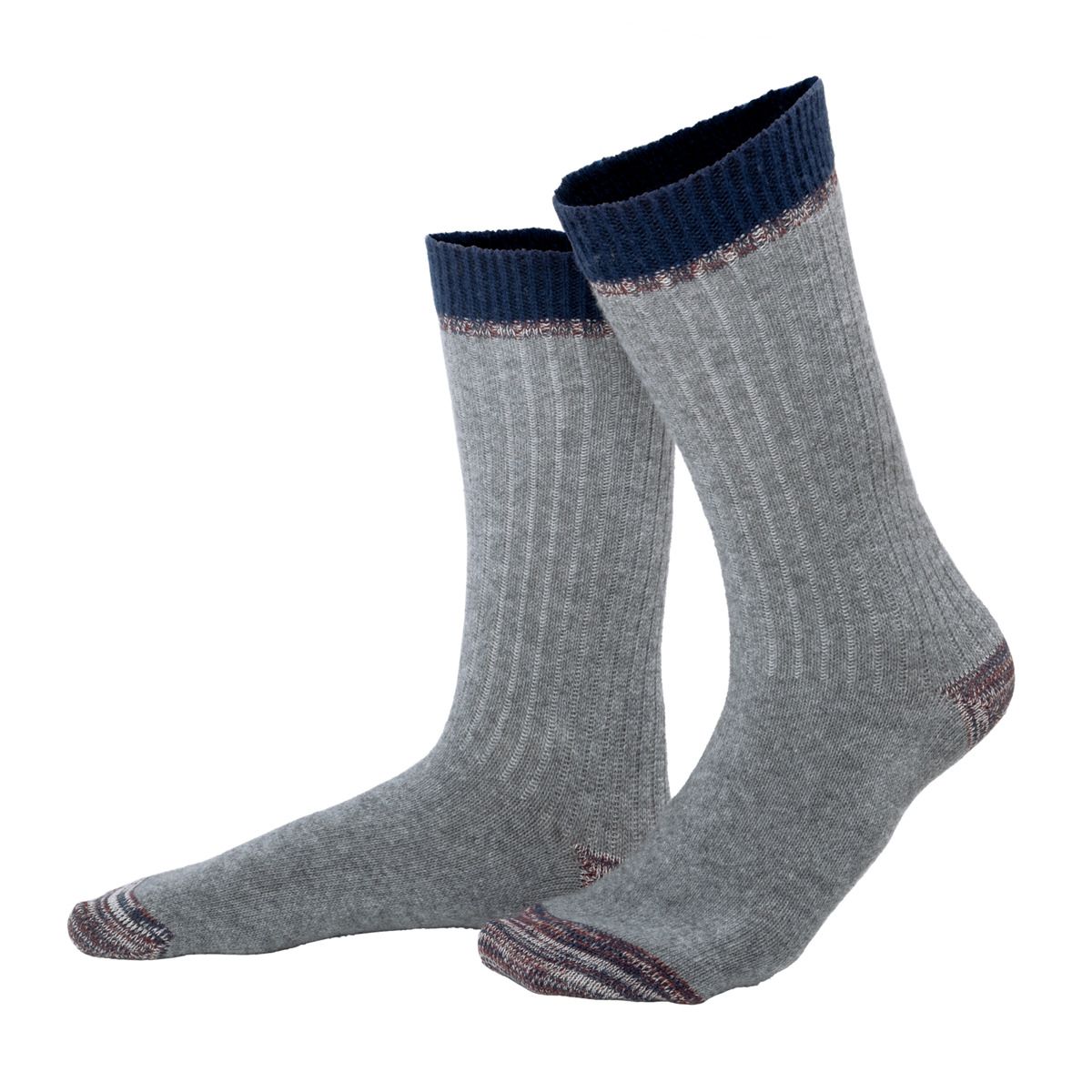 Unisex Gerippte Socken aus Bio-Mischung