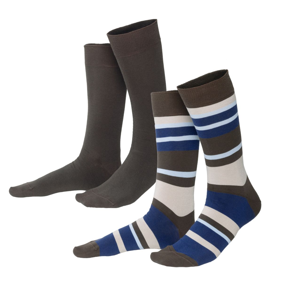 Herren Socken aus Bio-Baumwolle mit Muster