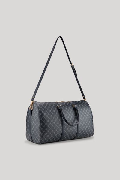 Joop! Cortina Aurora Weekender in Marineblau Kunstleder Monogramm