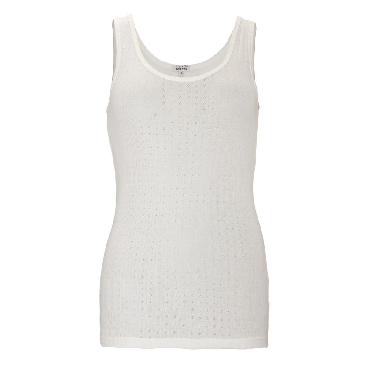 Feinripp-Tanktop aus Bio-Baumwolle