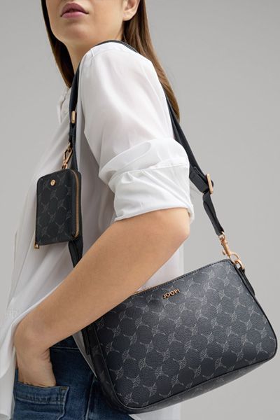JOOP! Cortina Jasmina Navy Schultertasche mit Mini-Pouch