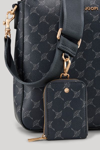 JOOP! Cortina Jasmina Navy Umhängetasche mit Kornblumenmuster
