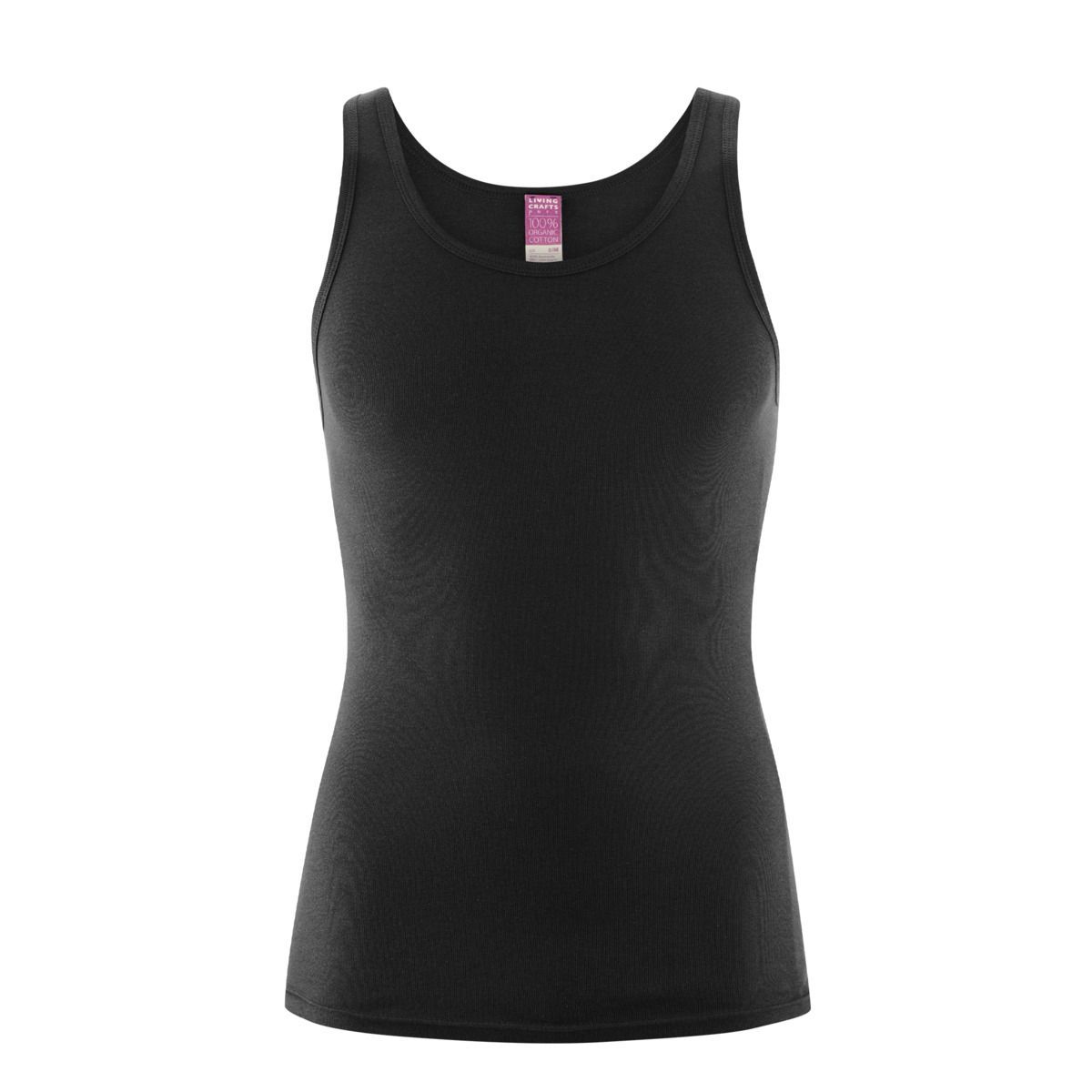 Geripptes Tanktop aus Bio-Baumwolle