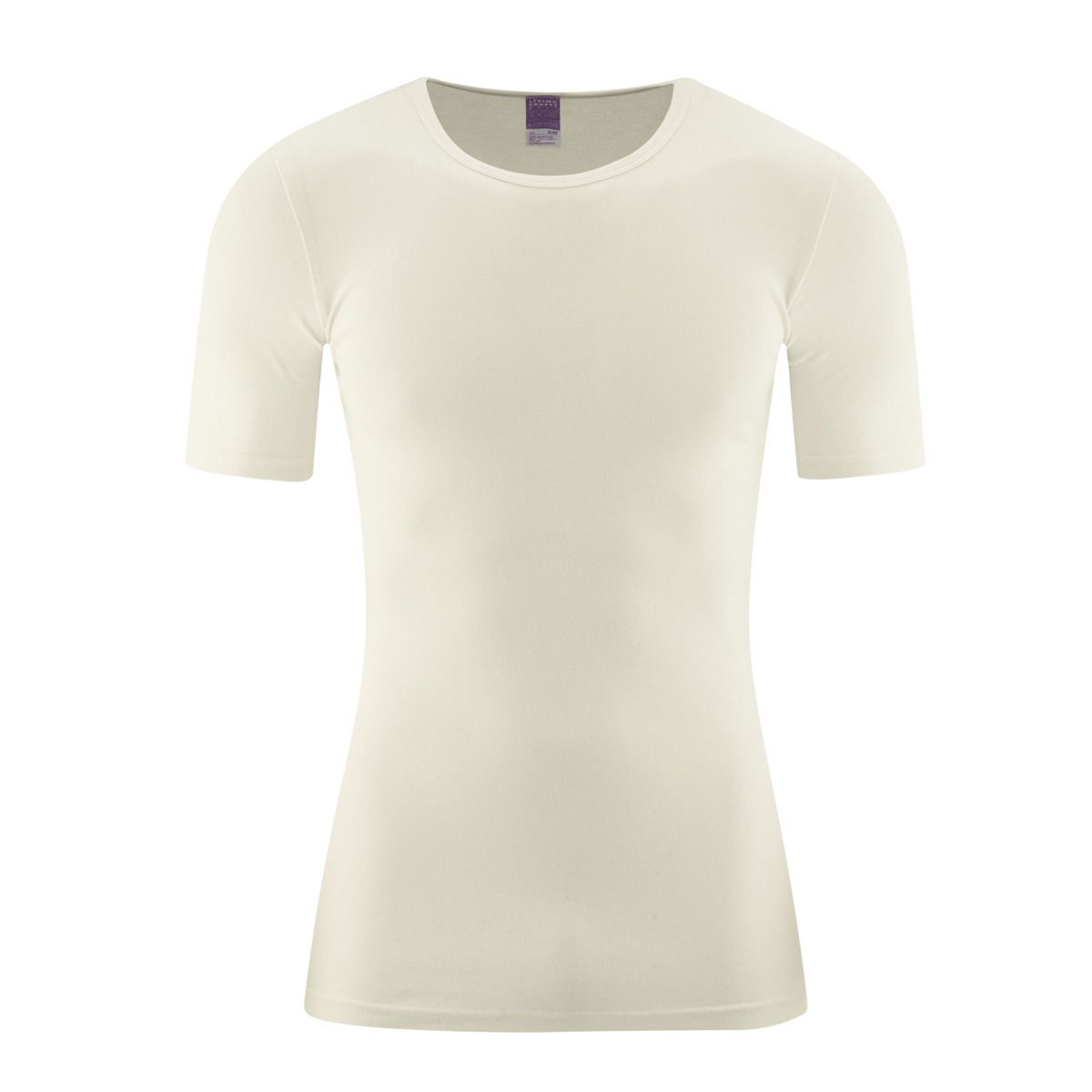 Kurzarm-Unterhemd aus Bio-Baumwolle