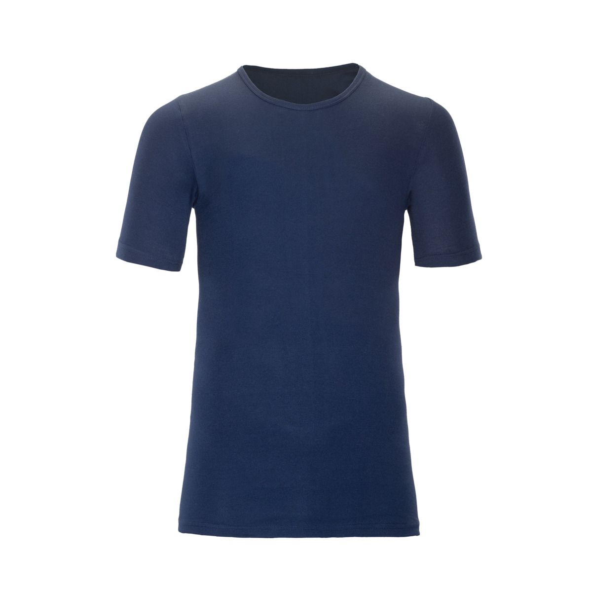 Nahtloses Crewneck-Shirt aus Bio-Baumwolle