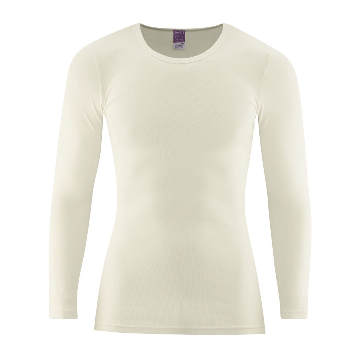 Langärmeliges Unterhemd aus Bio-Baumwolle