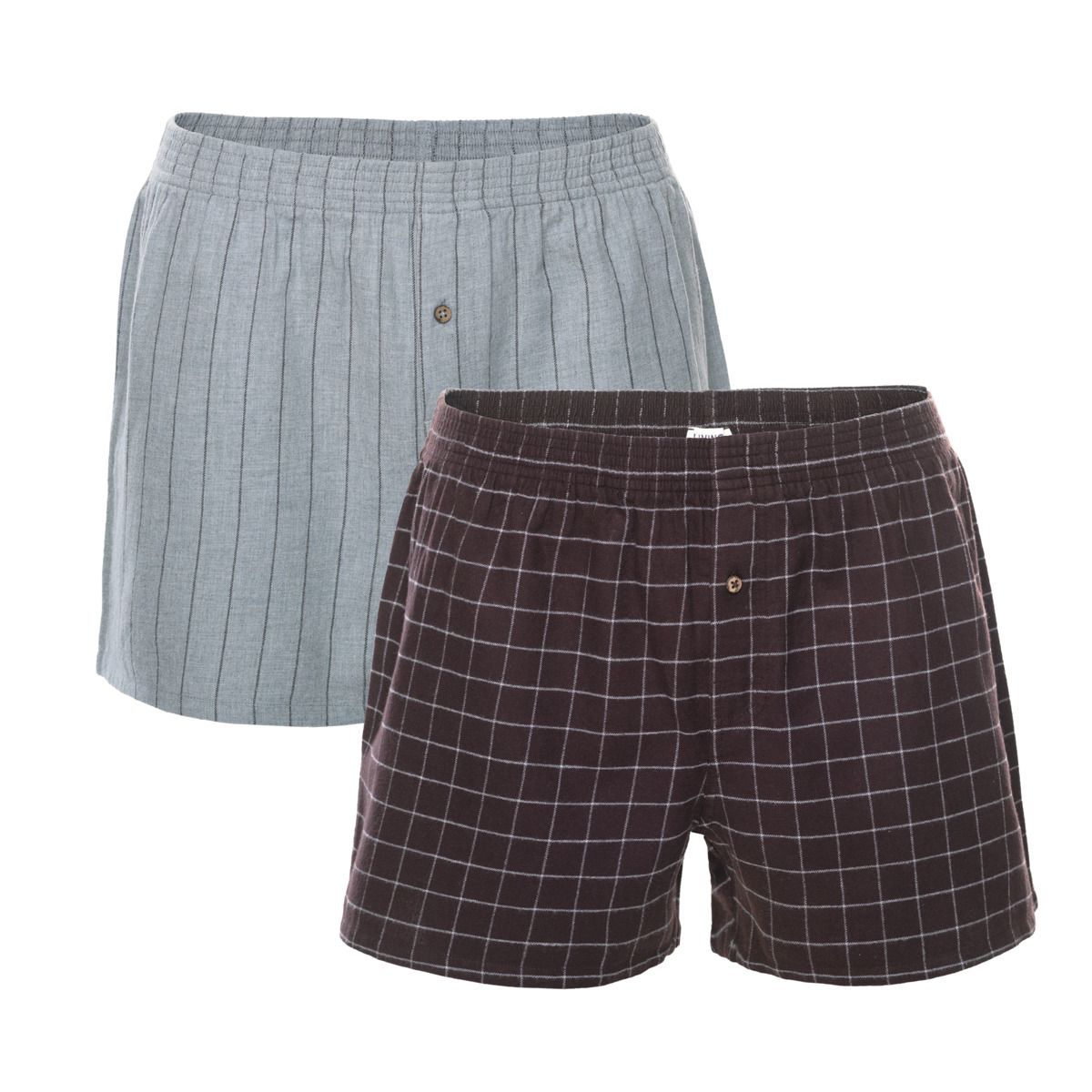 Bio-Baumwoll-Boxershorts Zweierpack