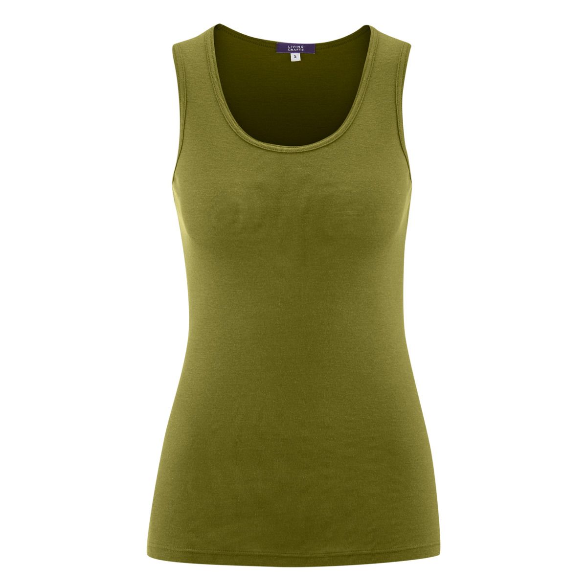 Bio-Baumwoll- und Wollmischung Tanktop