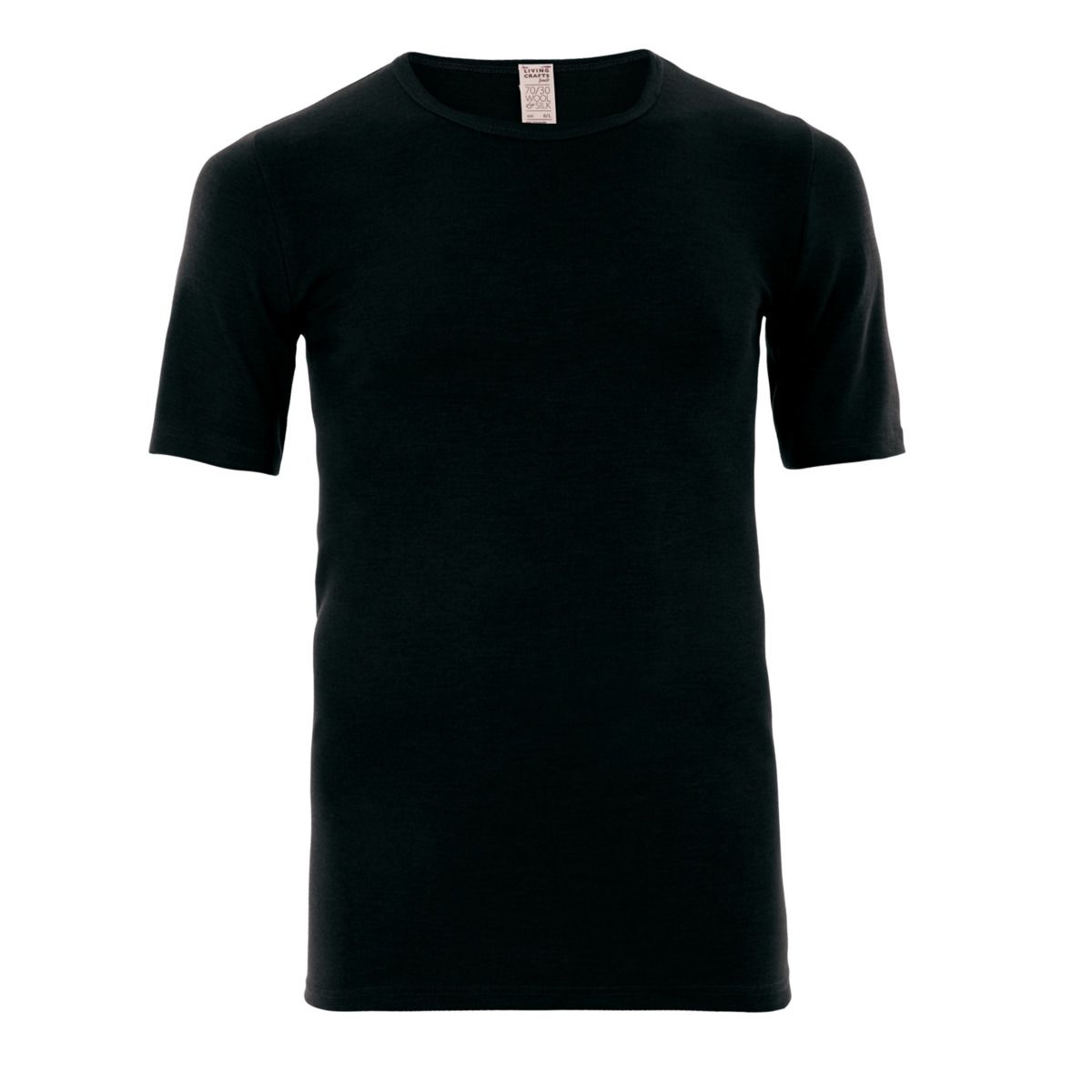 Enganliegendes Unterhemd aus Woll-Seide-Mischung