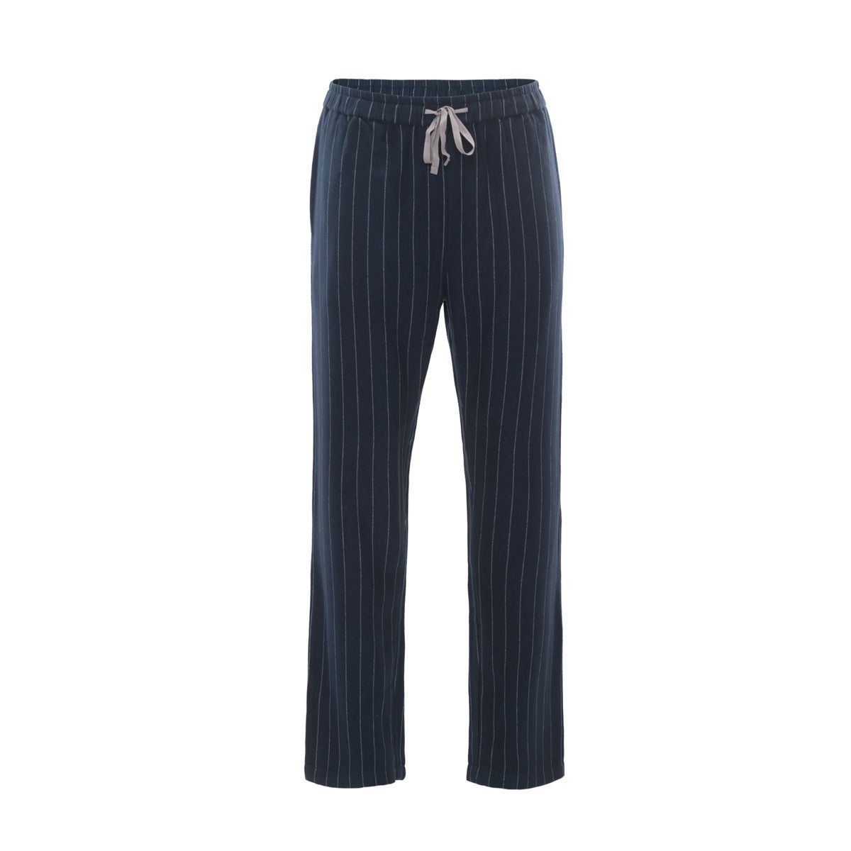 Gestreifte Loungewear-Hose aus Bio-Baumwolle