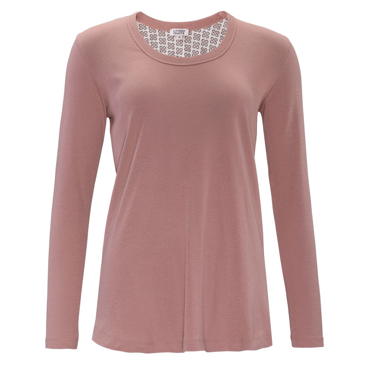 Bequemes Langarm-Schlafshirt