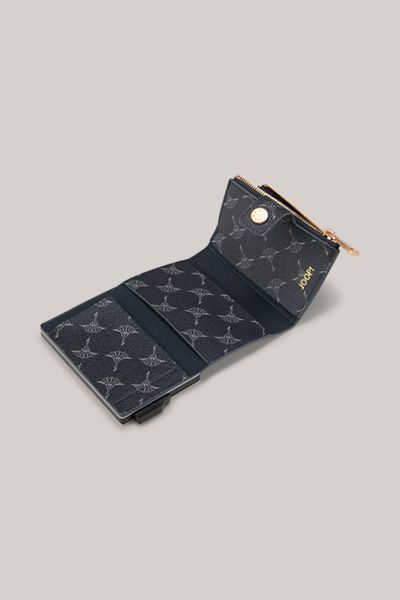 JOOP! Cornflower Cortina C-Four marineblaues Kartenetui aus Kunstleder