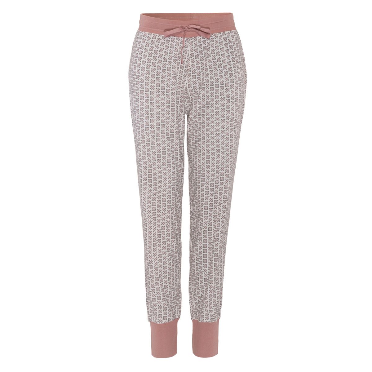 Gemusterte Loungewear Hose aus Bio-Baumwolle