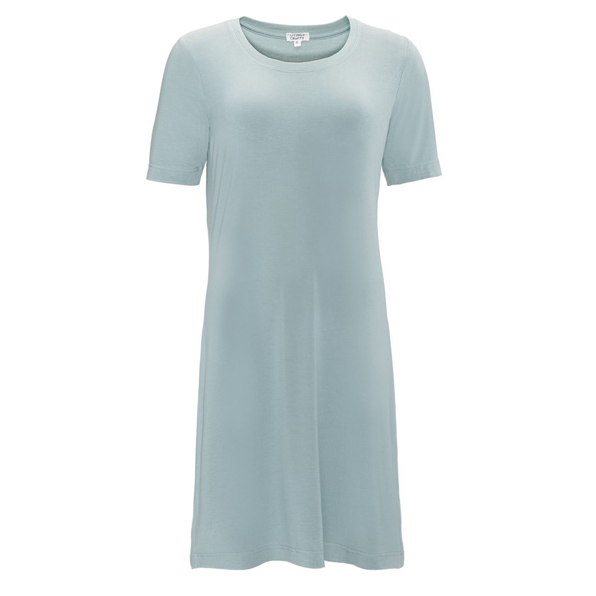 Weiches Modal-Strick T-Shirt Kleid