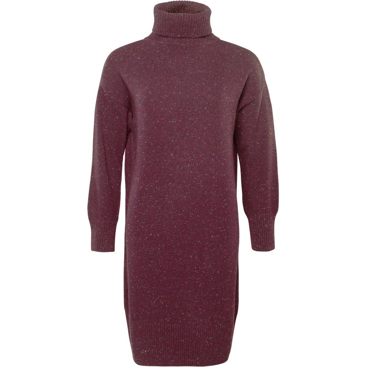 Rollkragen Strickkleid Bio-Wolle