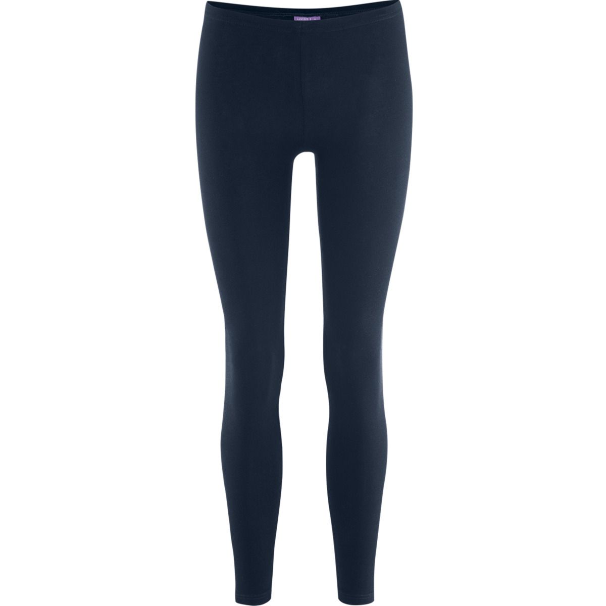 Essenzielle marineblaue Leggings aus Bio-Baumwolle