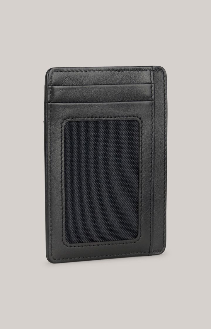 JOOP! Manciano Itys Schwarzes Leder Kartenetui mit RFID-Schutz