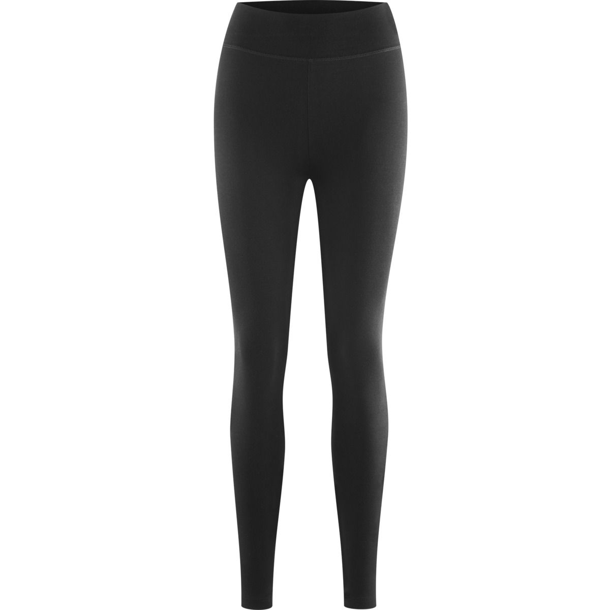 Schwarze Leggings aus Bio-Baumwollmischung