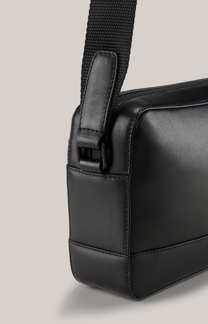 JOOP! Manciano Pino Schwarze Leder Umhängetasche Unisex Design