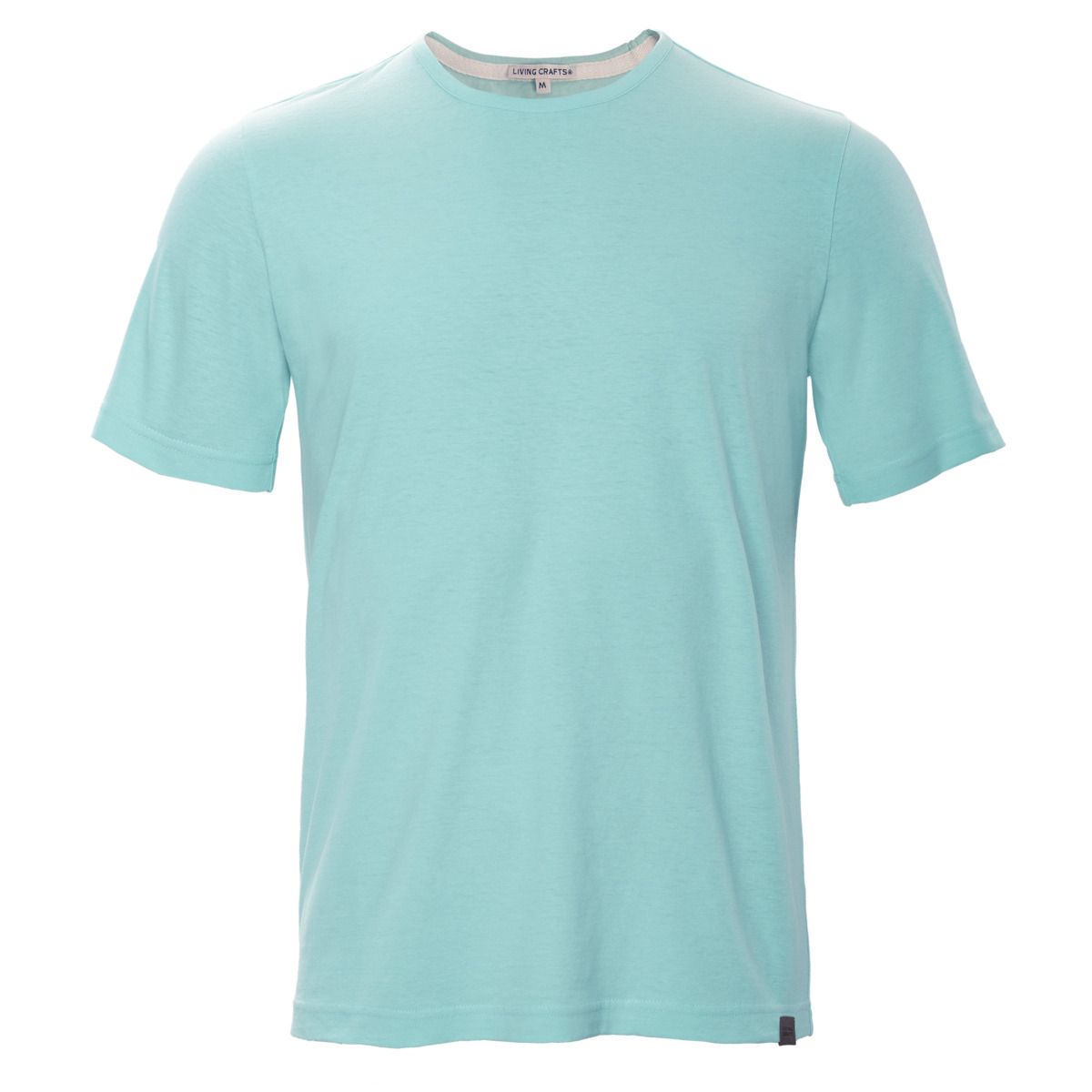 Locker geschnittenes Bio-Baumwoll-Leinen T-Shirt