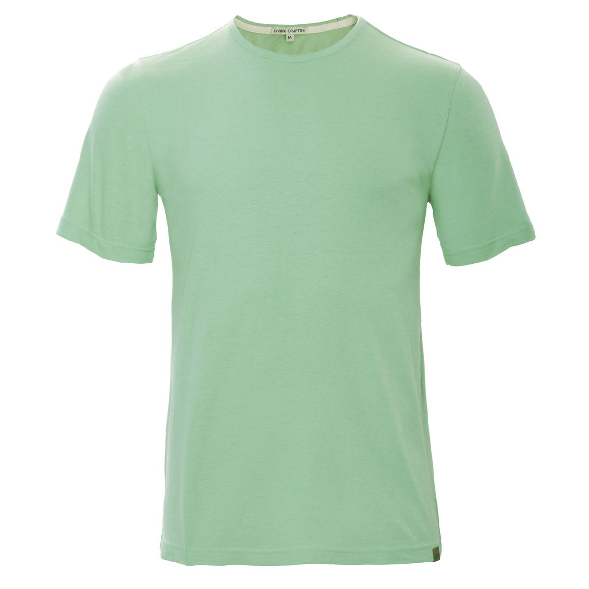 Locker geschnittenes Bio-Baumwoll-Leinen T-Shirt