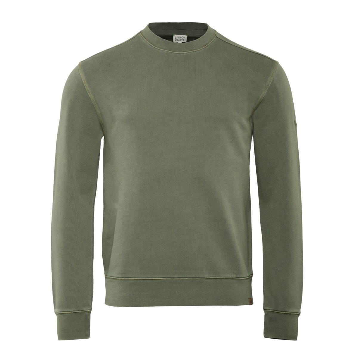 Sweatshirt aus Bio-Baumwoll-Frottee
