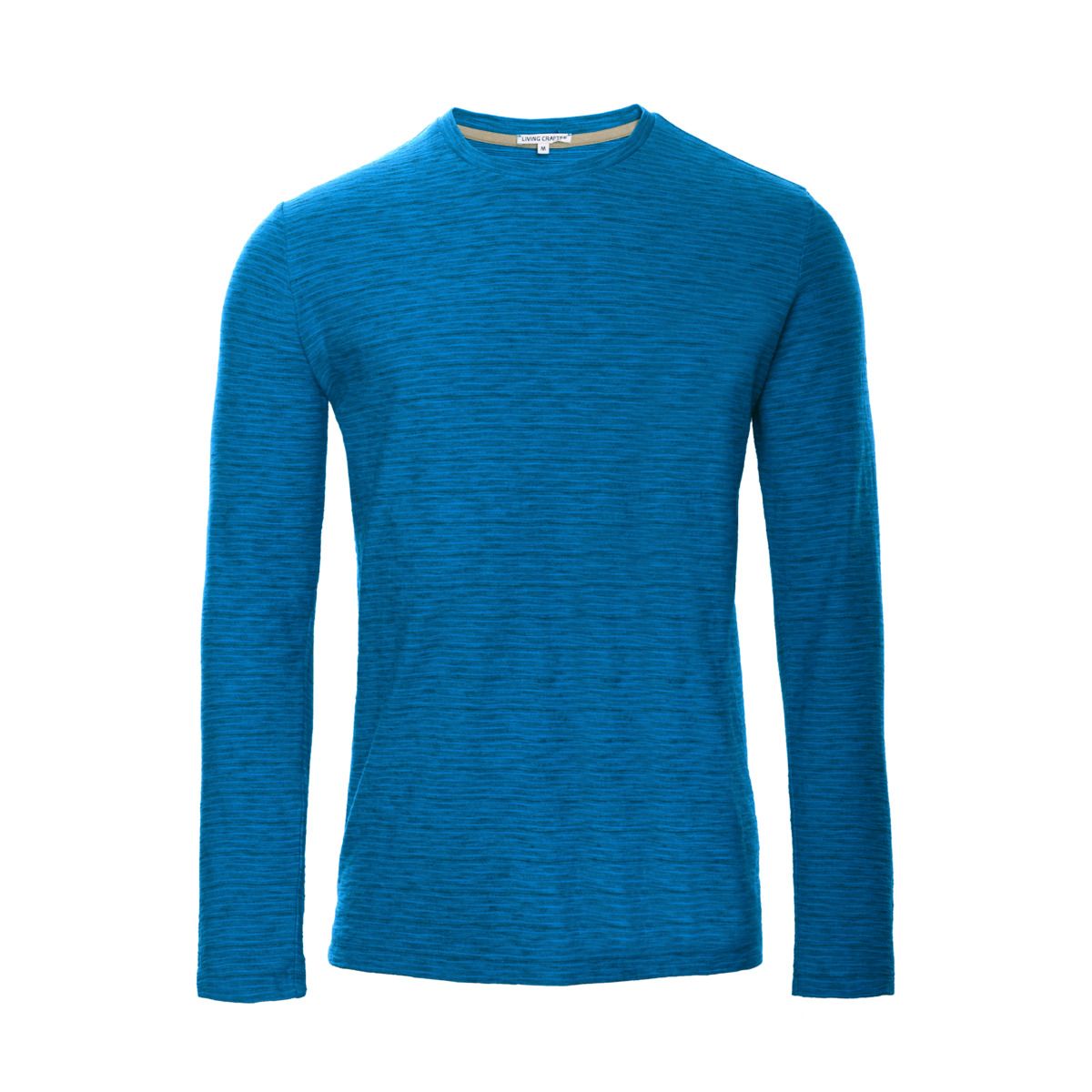 Nahtloses Bio-Baumwolle Melange Shirt