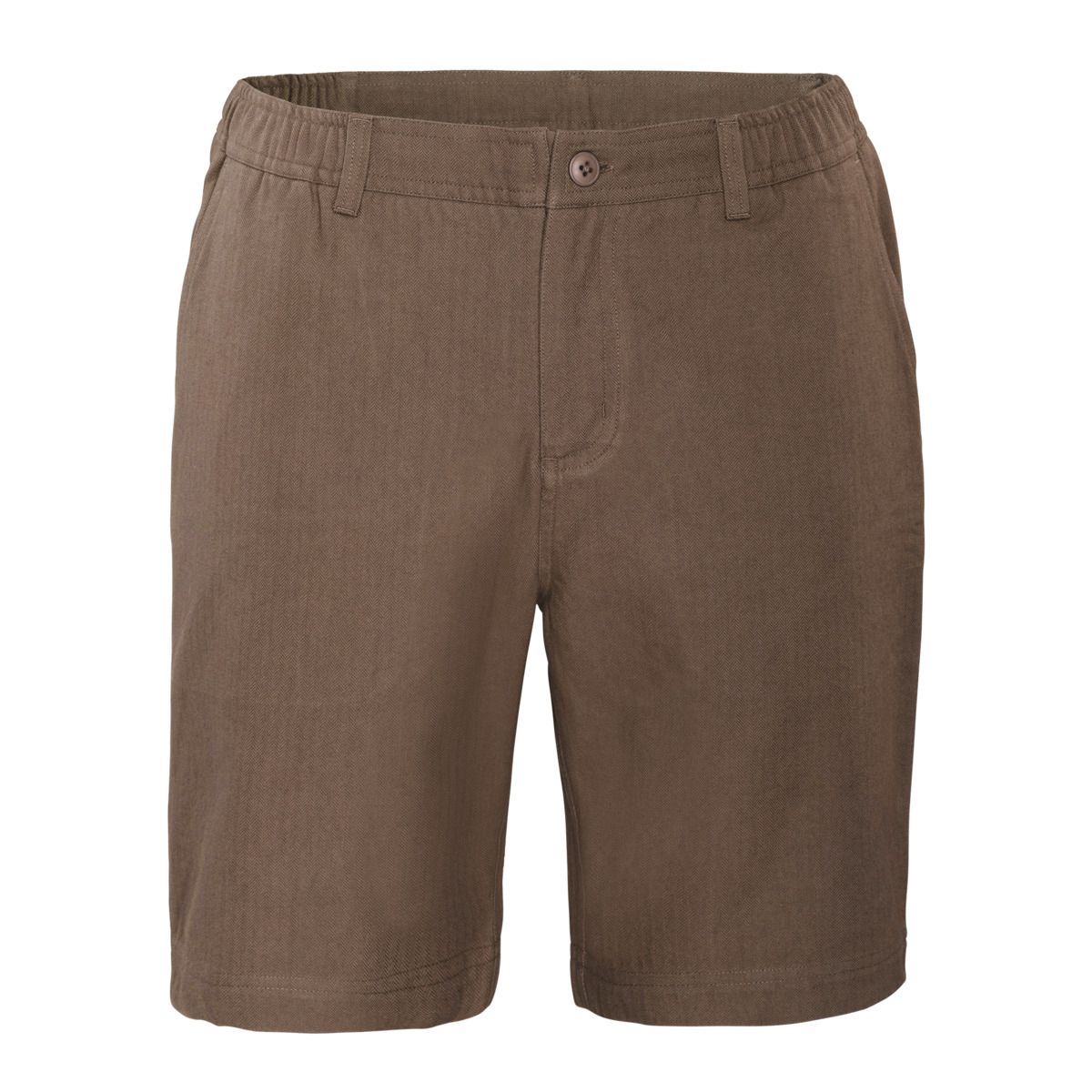 Herren Bermuda-Shorts aus Bio-Baumwolle mit Fischgratmuster