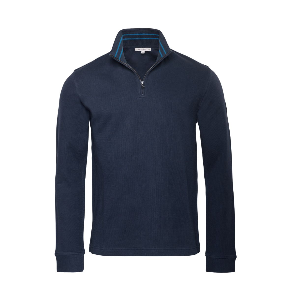 Langarm-Poloshirt aus Bio-Baumwolle