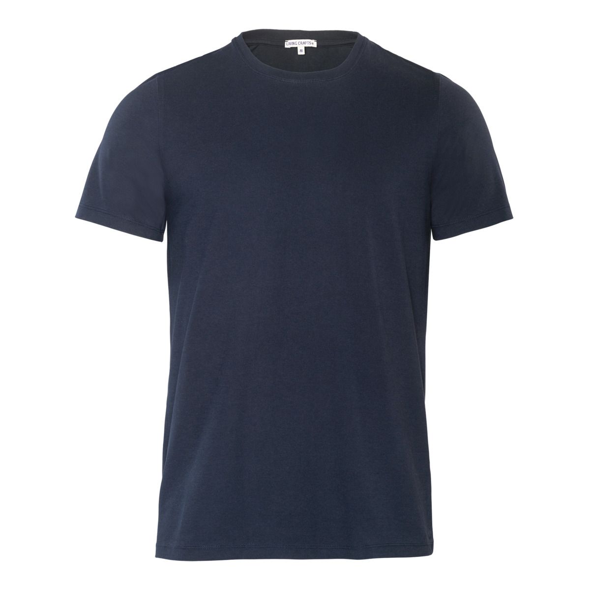 Klassisches Bio-Baumwoll T-Shirt mit Rundhalsausschnitt