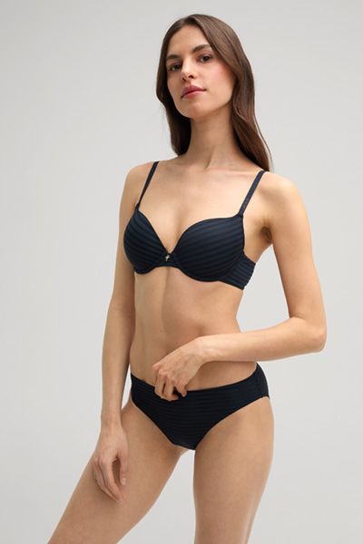 Nahtloser Push-Up BH Sensation im Marine Streifendesign