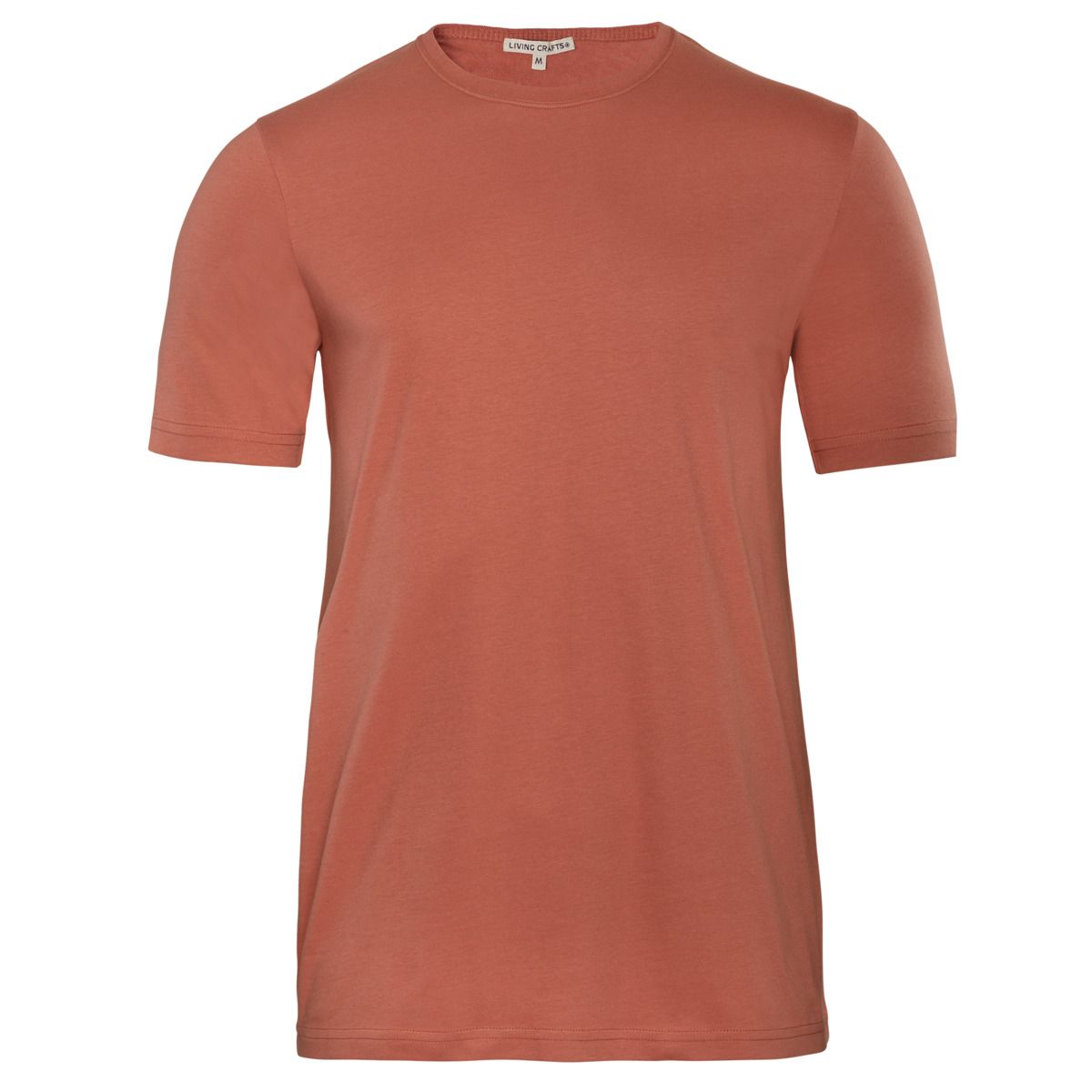 Klassisches Bio-Baumwoll T-Shirt mit Rundhalsausschnitt