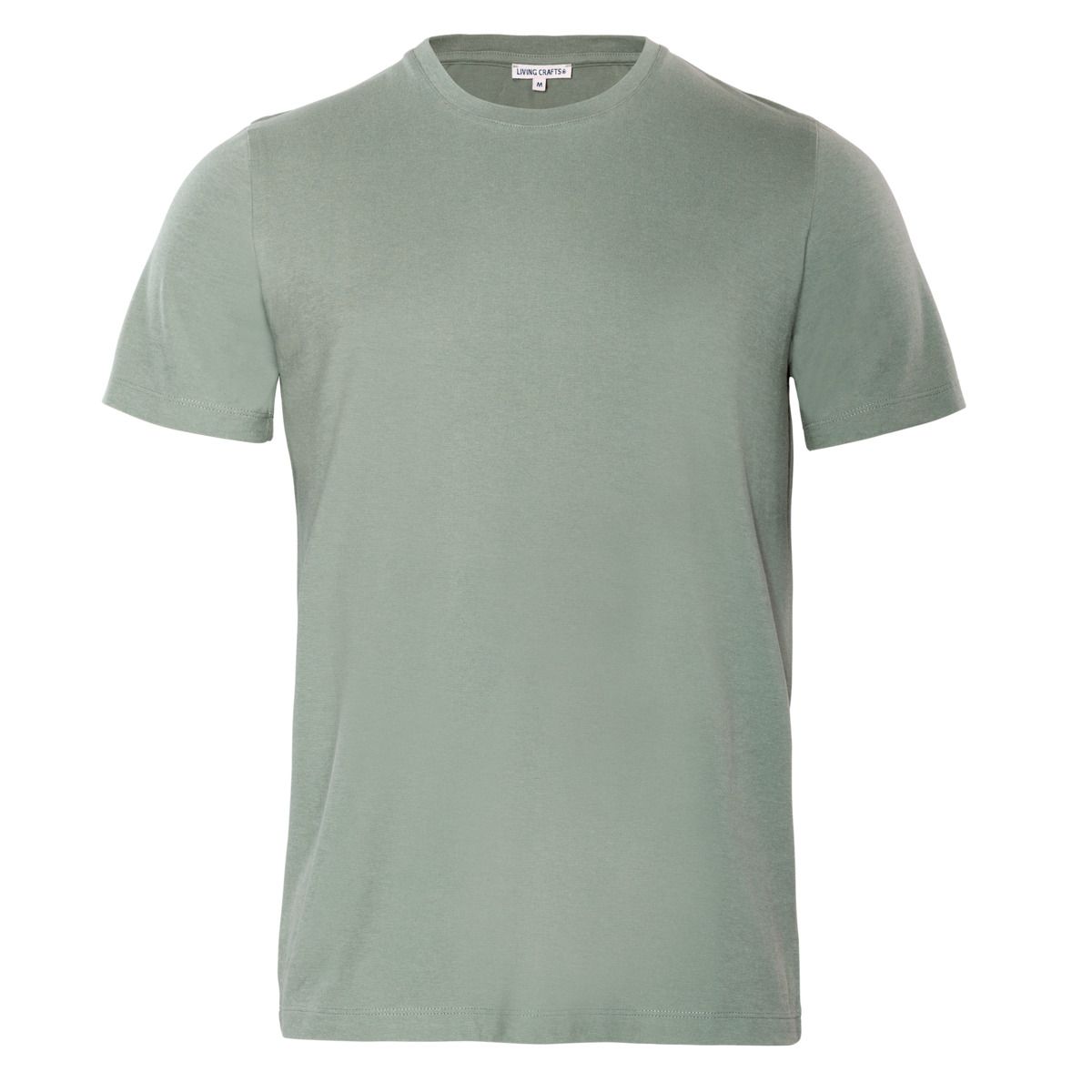Klassisches Bio-Baumwoll T-Shirt mit Rundhalsausschnitt