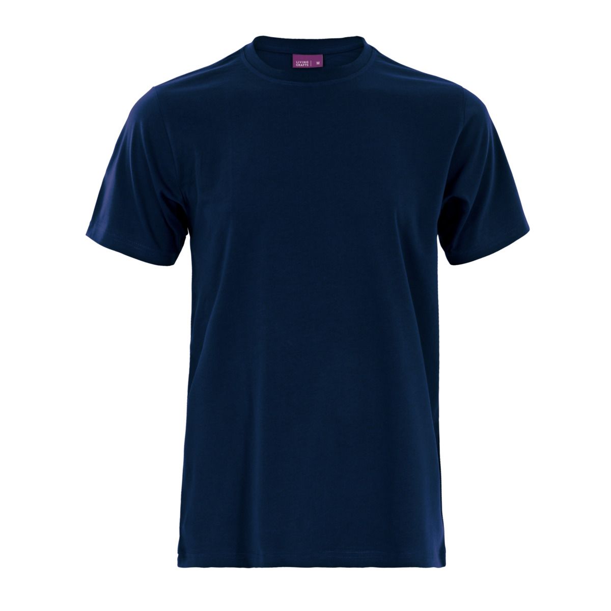 Klassisches Bio-Baumwoll T-Shirt mit Rundhalsausschnitt