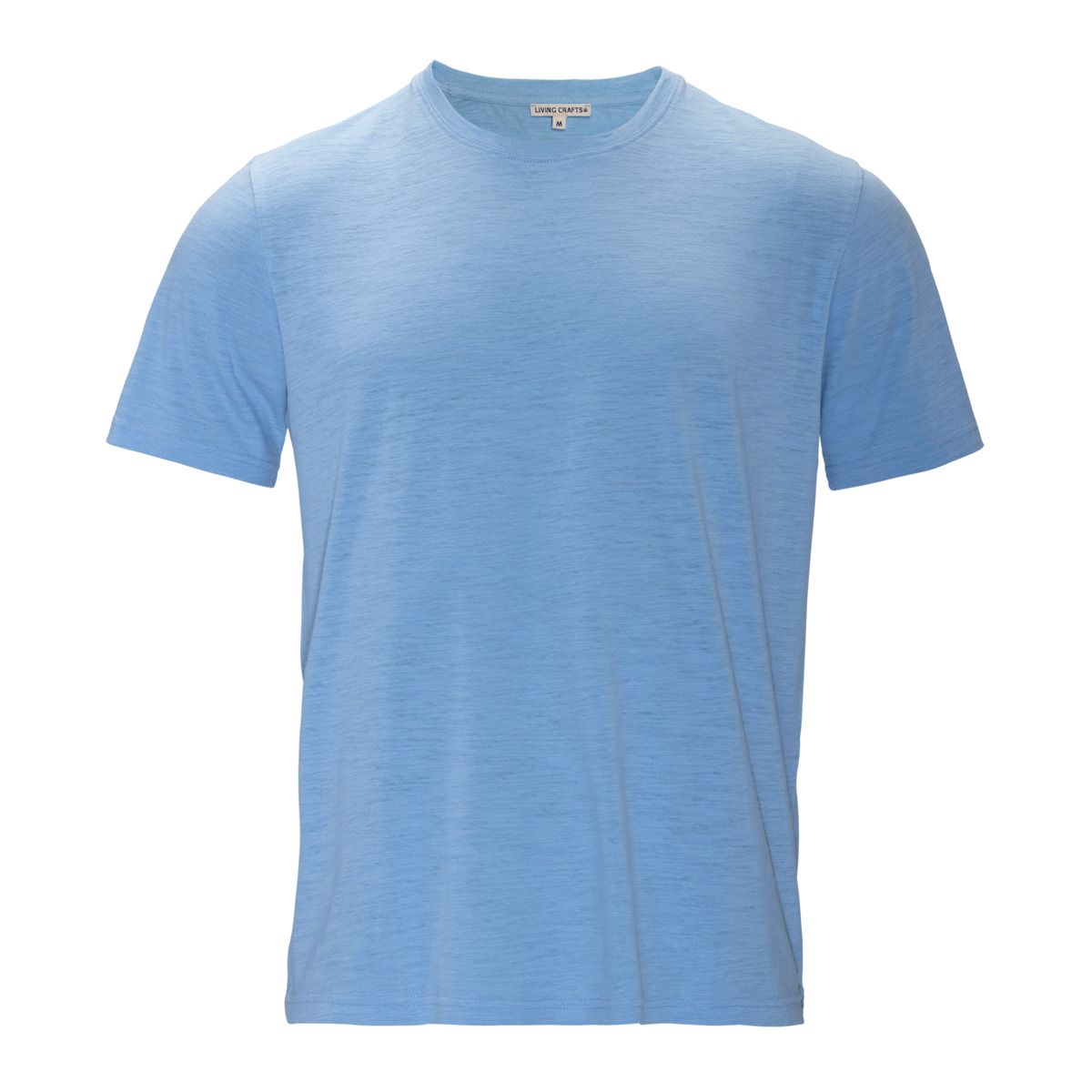 Locker geschnittenes T-Shirt mit Rundhalsausschnitt