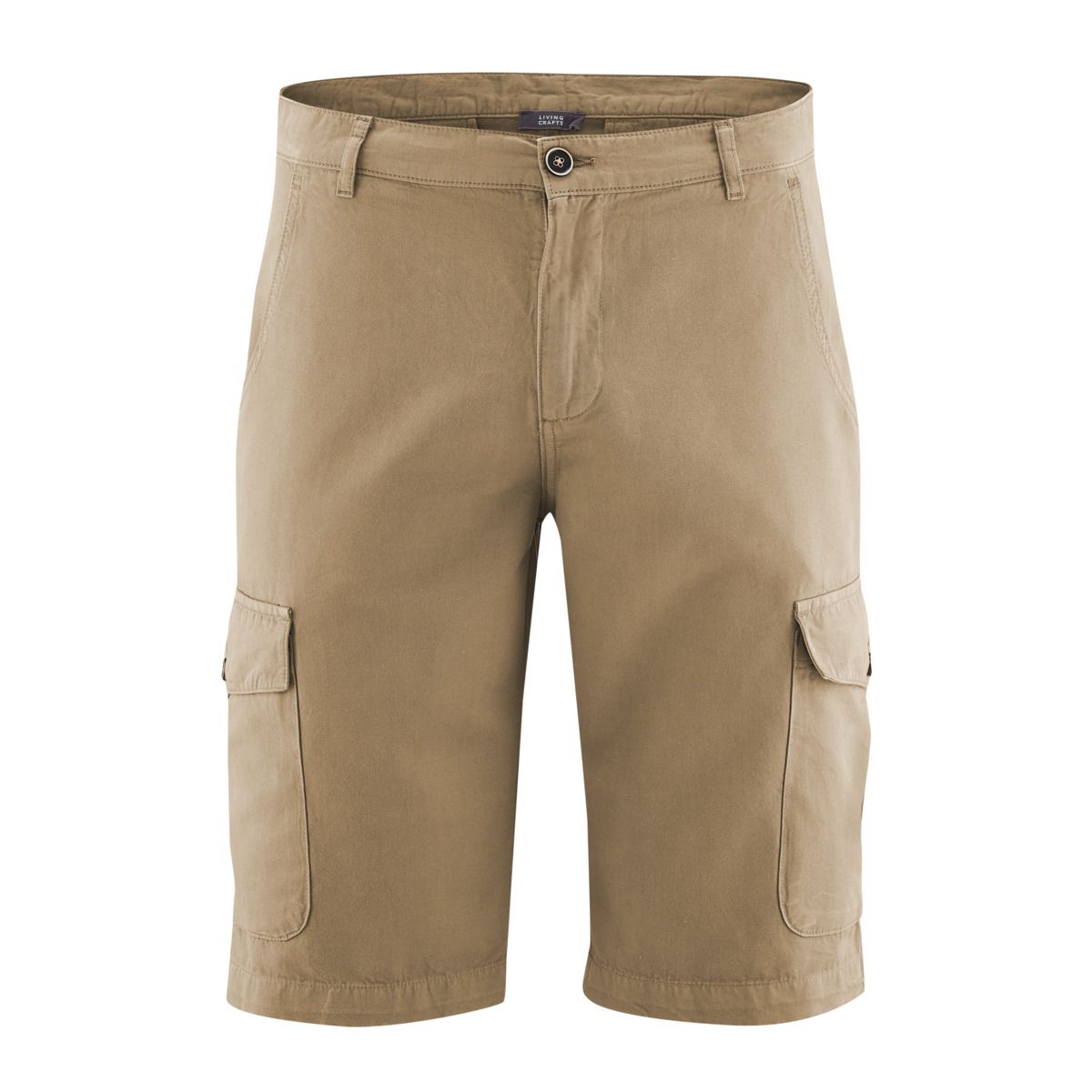 Herren Bermuda aus Bio-Baumwolle und Leinen