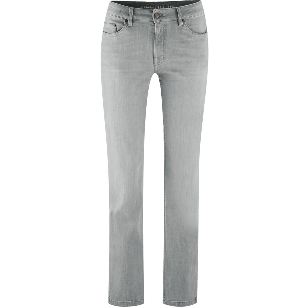 Gerade geschnittene Jeans aus Bio-Baumwollmischung