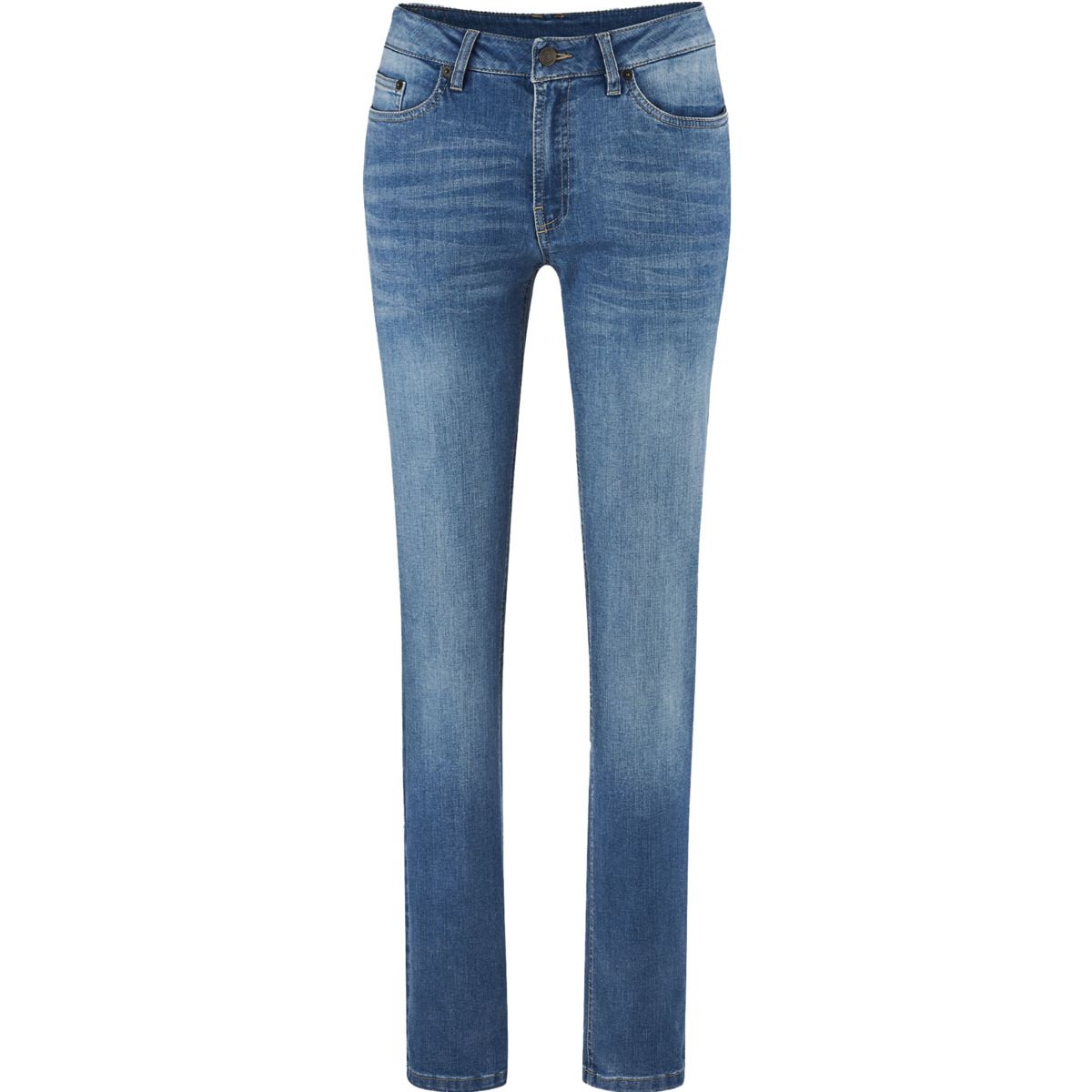 Gerade geschnittene Jeans aus Bio-Baumwoll-Denim