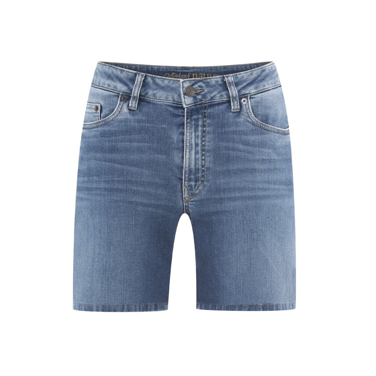 Bio-Baumwoll-Denim-Bermuda-Shorts